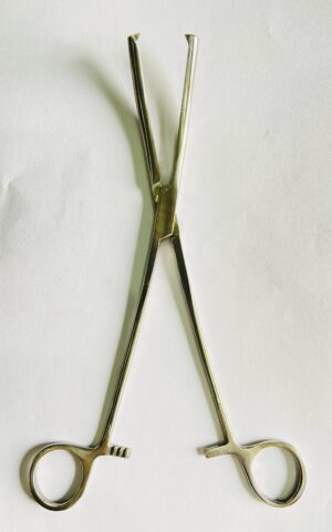 HYSTERECTOMY CLAMP (CURVED)