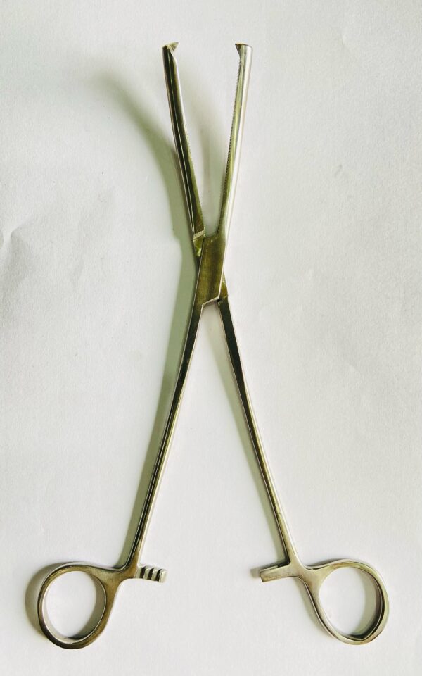 HYSTERECTOMY CLAMP (CURVED)