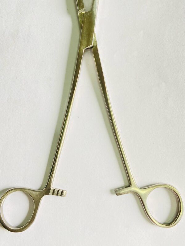 HYSTERECTOMY CLAMP (CURVED)