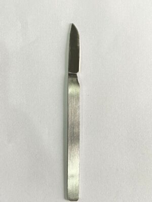 solid handle surgical scalpel