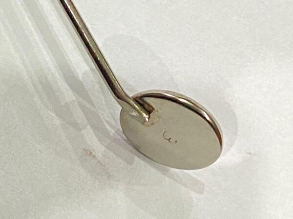 dental mirror with handle