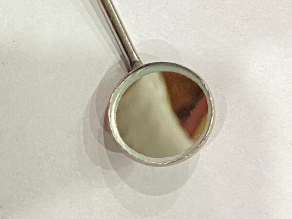 dental mirror with handle
