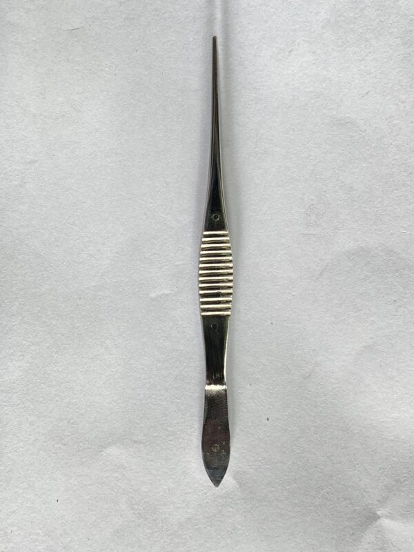 EYE DRESSING FORCEP SERATED